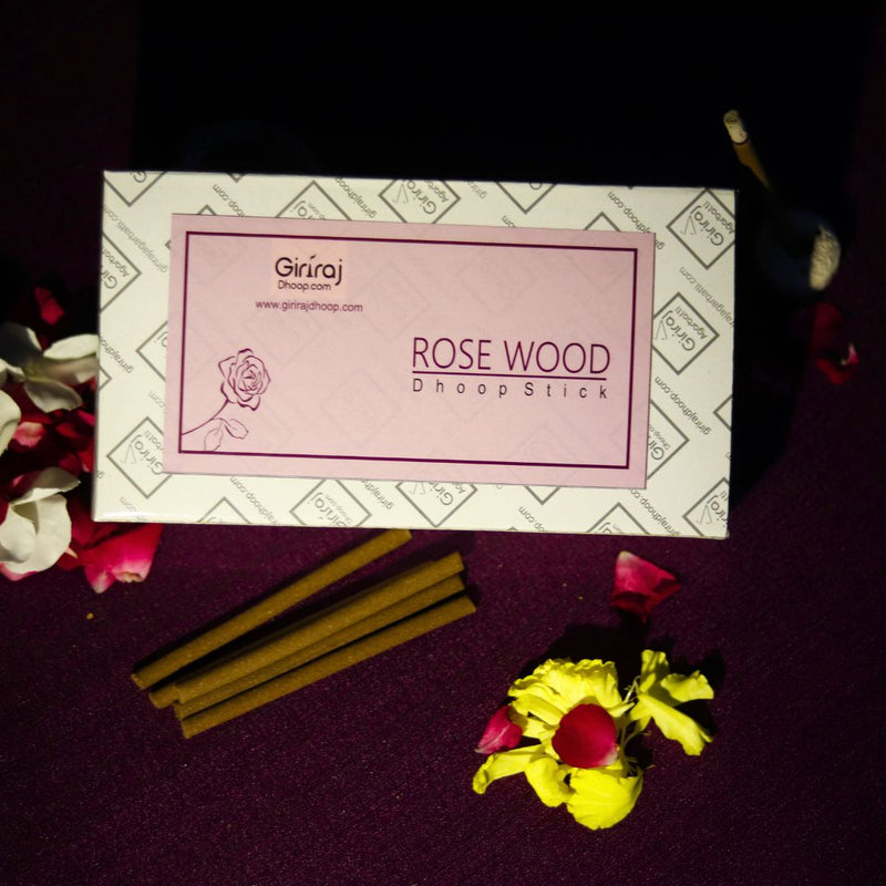 Rosewood Dhoop Stick( Bamboo Less) - Best In Rose Collection
