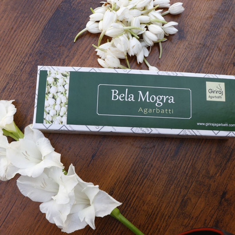 Bela Mogra Agarbatti - Premium Mogra Incense Sticks