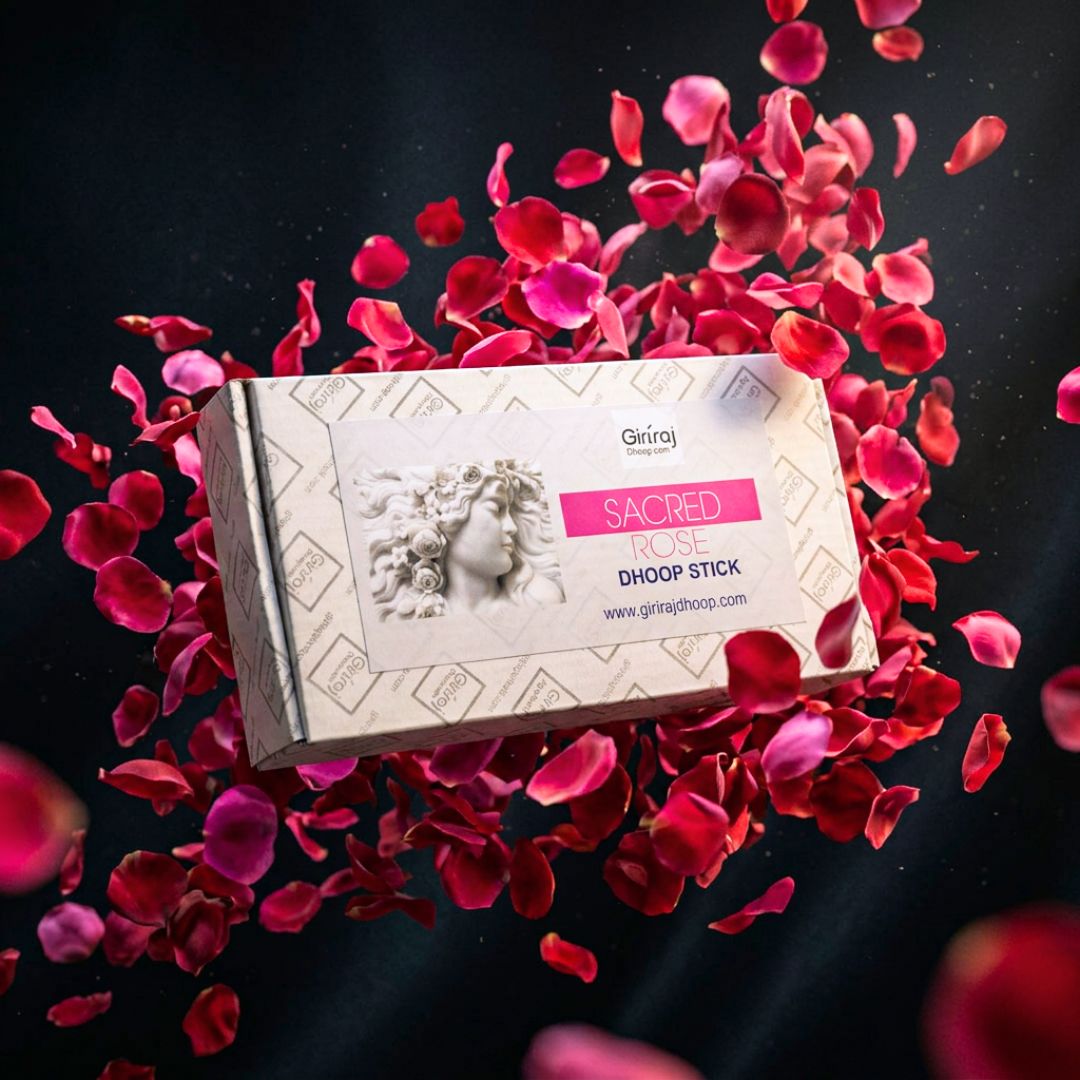 Sacred Rose Dhoop (Bamboo less)
