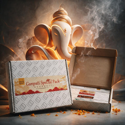 Ganpati Special Collection 5 in 1 agarbatti combo pack