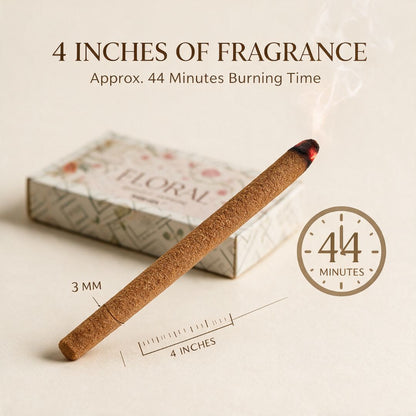 6 Exotic Dhoop Sticks COMBO · 300 Sticks · Low-Smoke