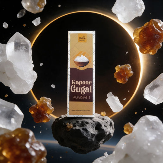 Kapoor Gugal Agarbatti — camphor and guggul incense by Giriraj