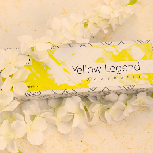 Yellow Legend Agarbatti - Legend Luxurious Fragrance
