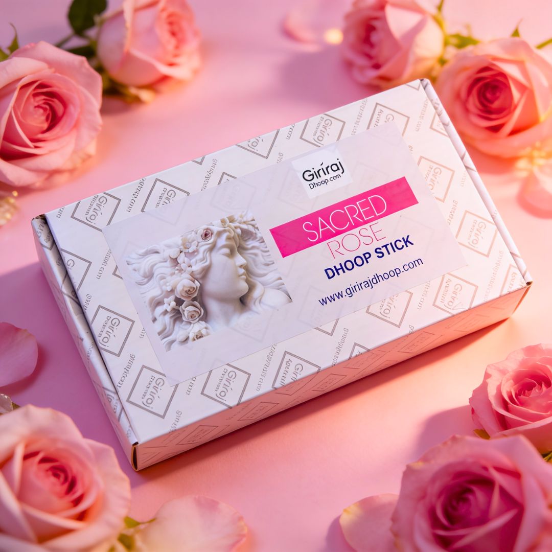 Sacred Rose Dhoop (Bamboo less)