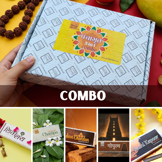 Panchamrut 5 IN 1 Agarbatti Combo