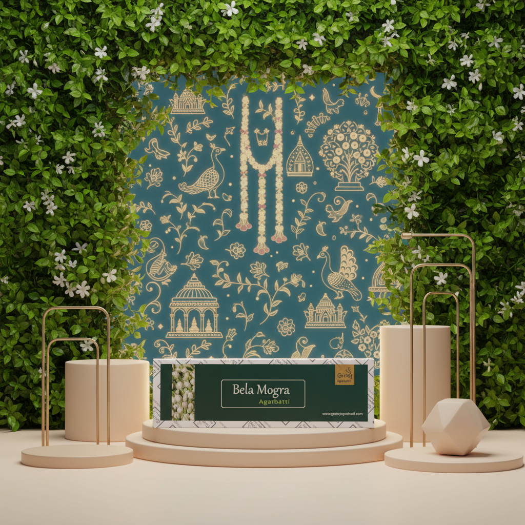 Bela Mogra Agarbatti - Premium Mogra Incense Sticks