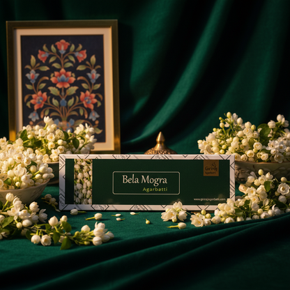 Bela Mogra Agarbatti - Premium Mogra Incense Sticks
