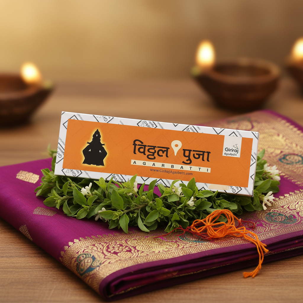 Vitthal Puja Agarbatti - Deep Spiritual Fragrance