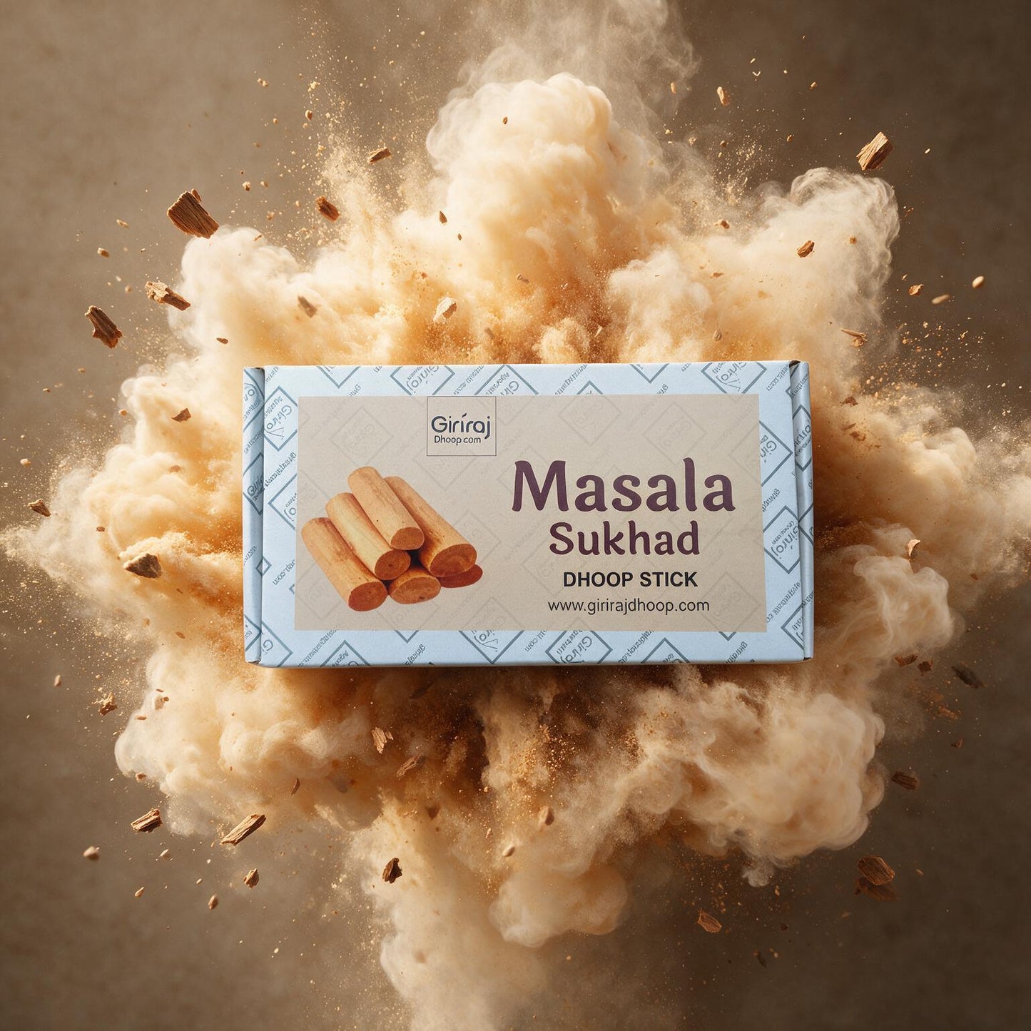 Masala Sukhad Dhoop Stick(Bambooless) - Blast of Sandalwood