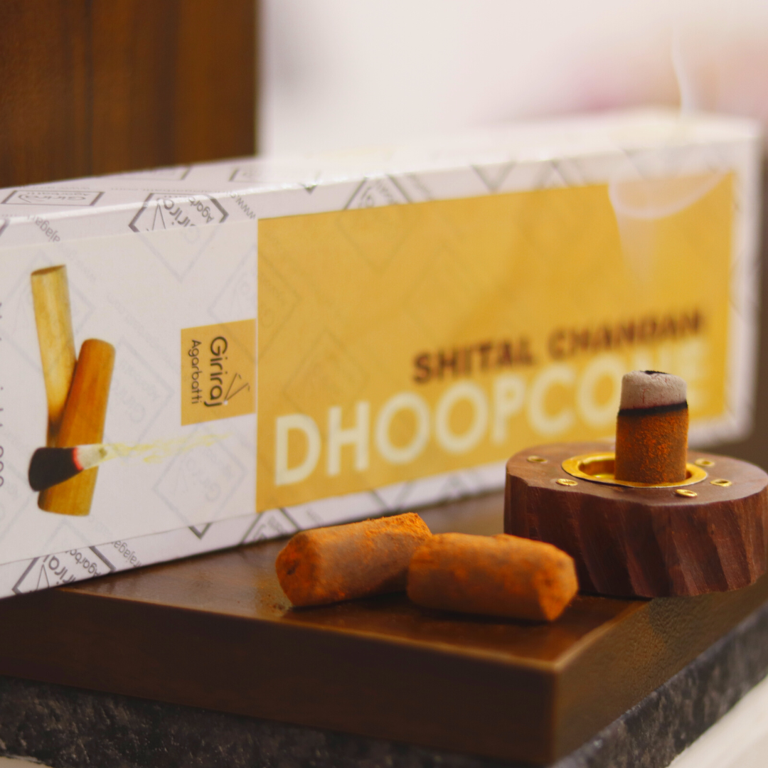 Premium Sheetal Chandan Dhoop Cone