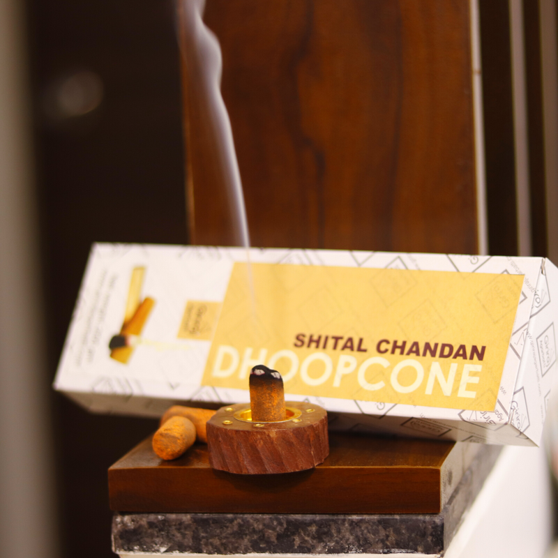 Premium Sheetal Chandan Dhoop Cone