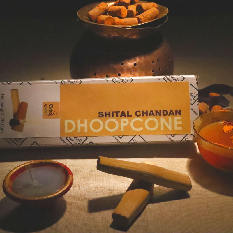 Premium Sheetal Chandan Dhoop Cone