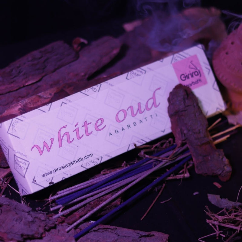 White Oud Agarbatti - Luxury Oud Tone