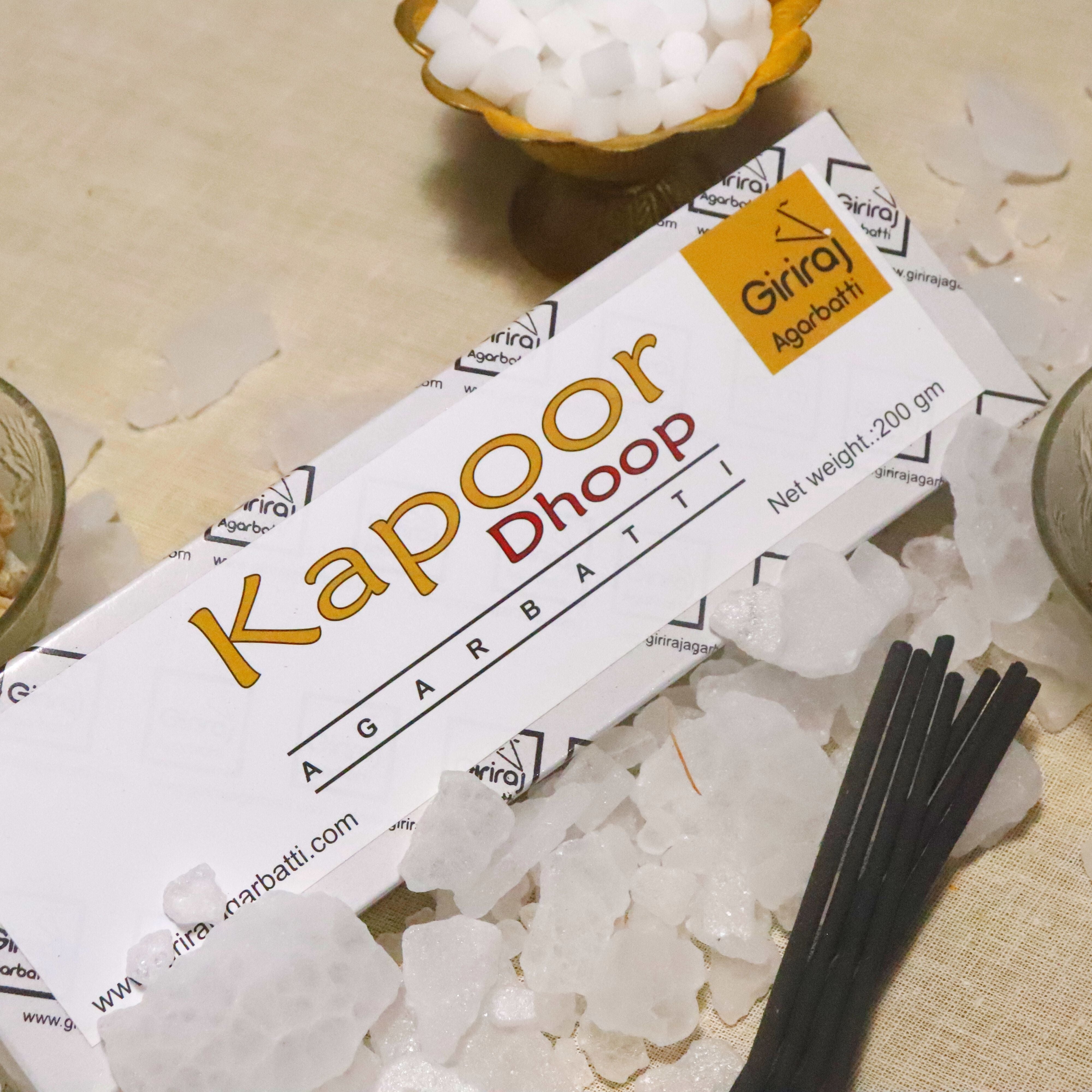 Kapoor Dhoop Agarabatti - Natural Kapoor and Dhoop Tone